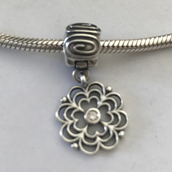 pandora dogwood clip charm pandora dogwood clip charm